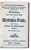 KÖLPIN, ALEXANDER BERNHARD. Abhandlung von dem innern Bau der weiblichen Brüste.  1767